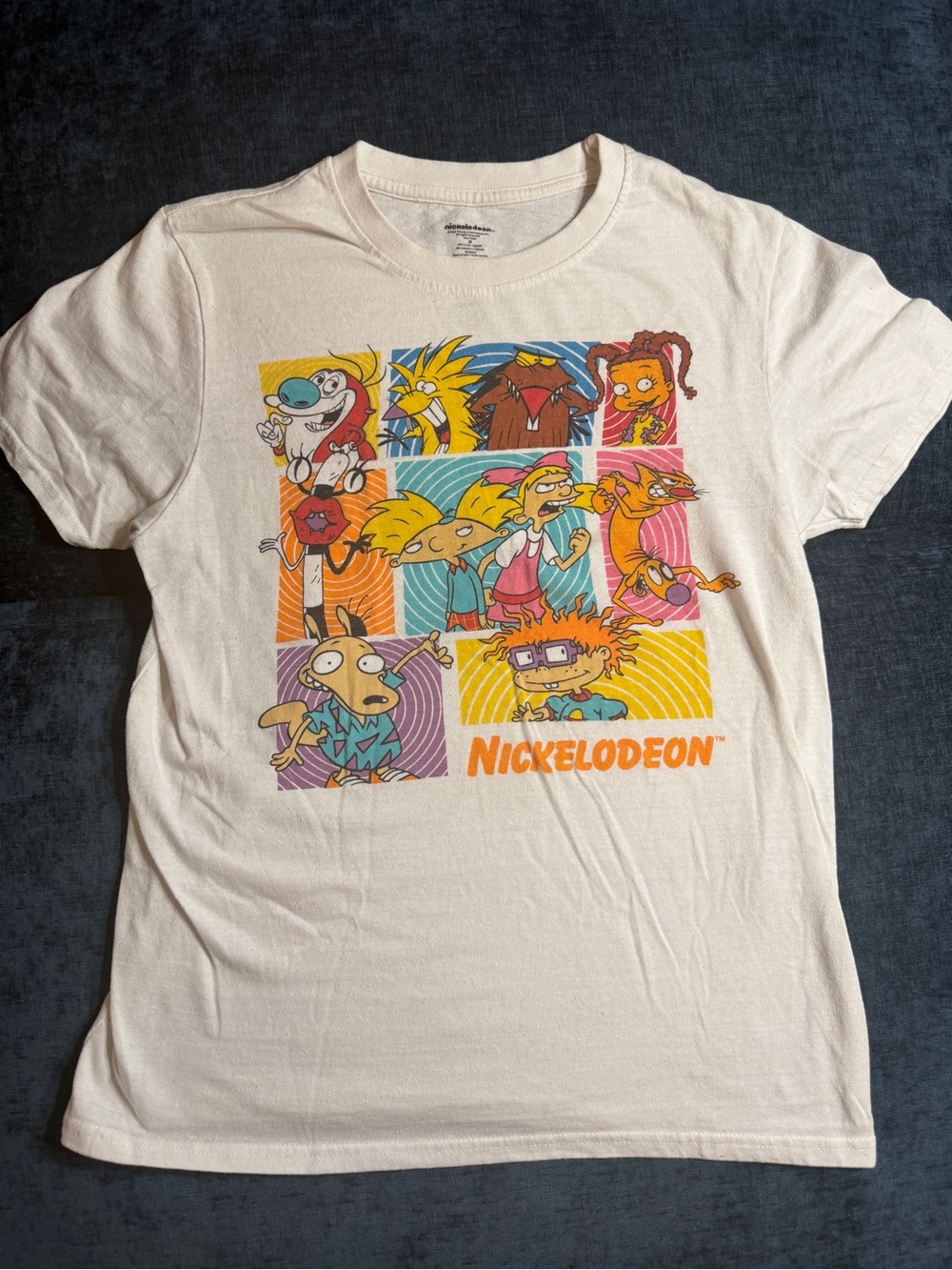 Vintage Nickelodeon White tee classic Character
